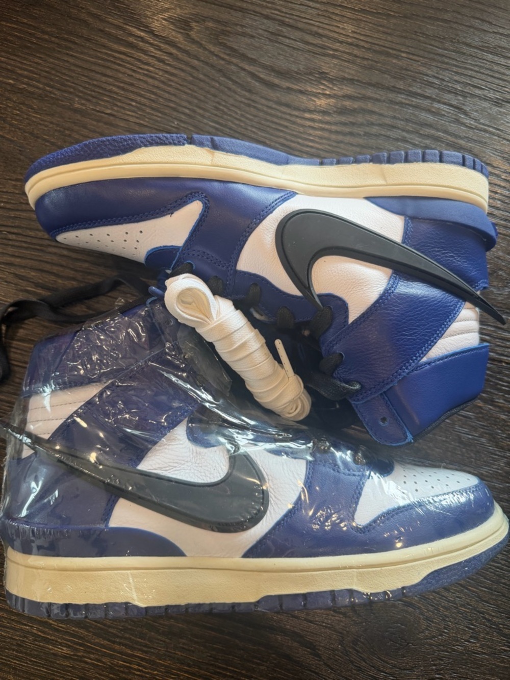 Nike Dunk High Ambush Deep Royal Blue Black White mens size 6.5